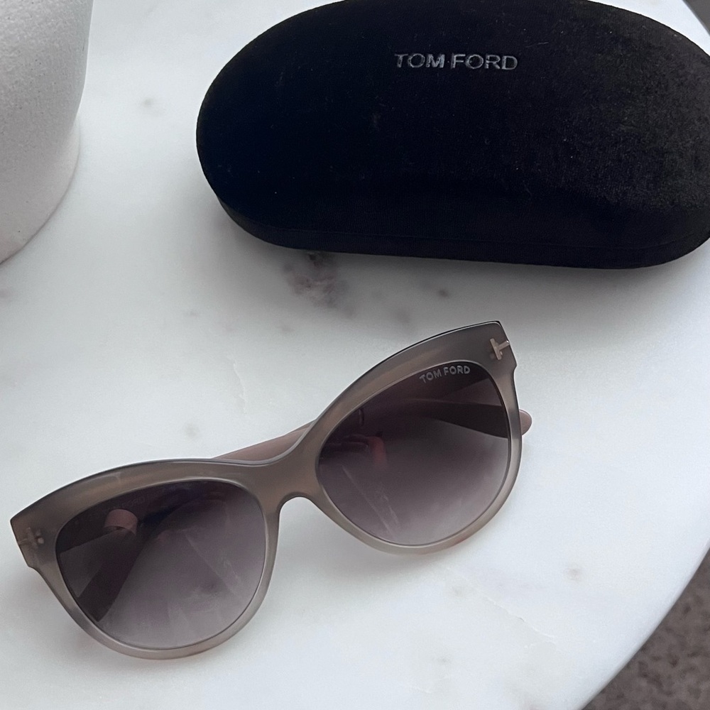 Tom Ford Gray Sunglasses - Picture 1 of 15